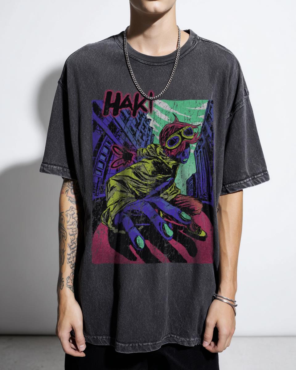 Urban Warrior Tee | Post-Apocalyptic Manga Style Graphic Shirt