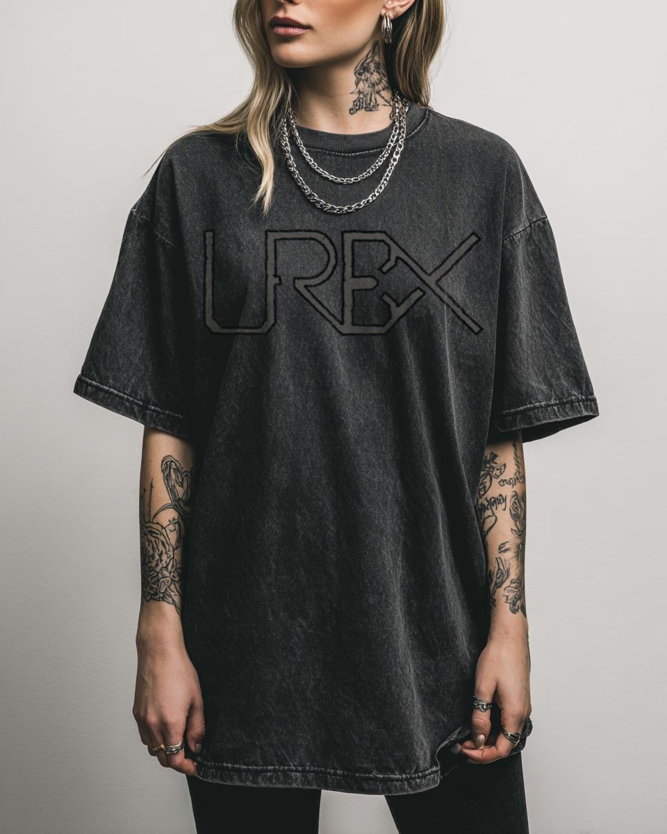 Urbex Urban Exploration Tee | Dark Grey Logo Graphic Shirt