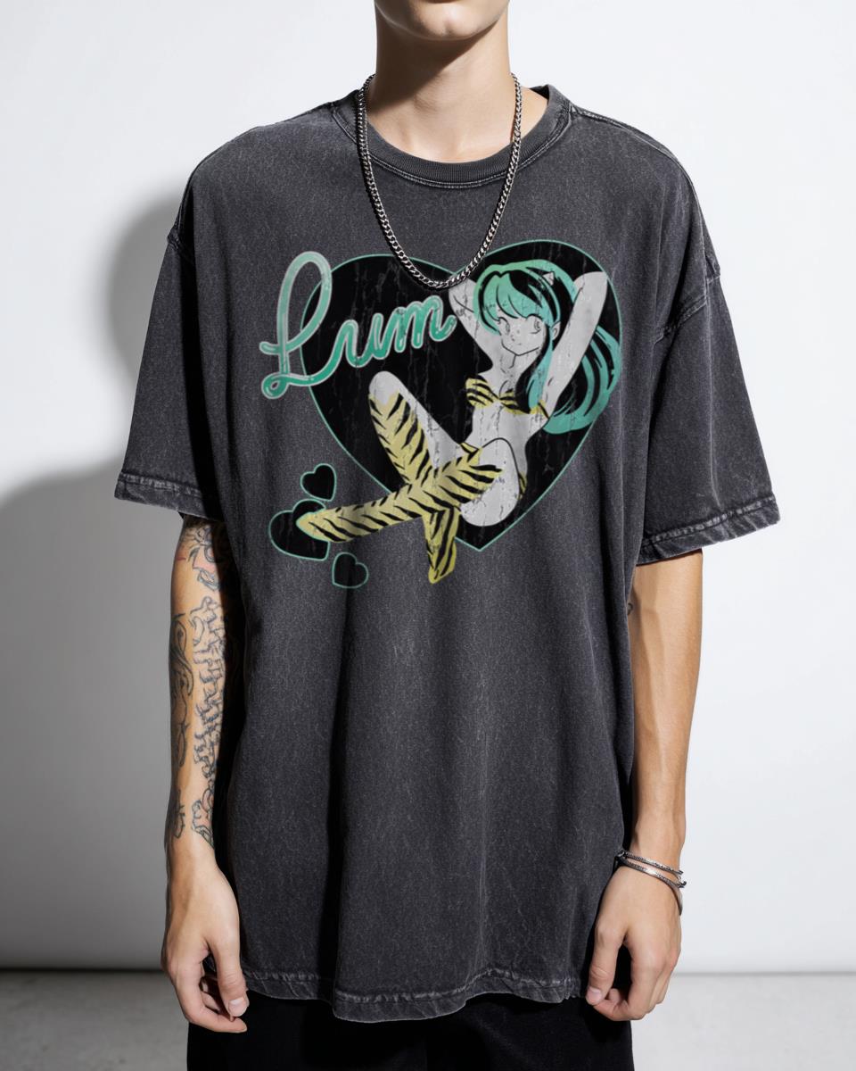 Urusei Yatsura Lum Invader Kawaii Anime T-Shirt - 80s 90s Manga Rumiko Takahashi