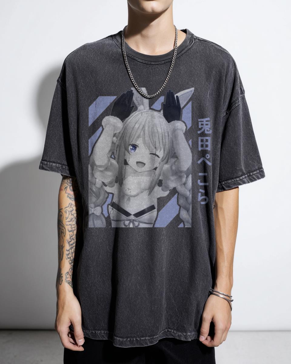 Usada Pekora Hololive Tee | VTuber Anime Streamer Graphic Shirt