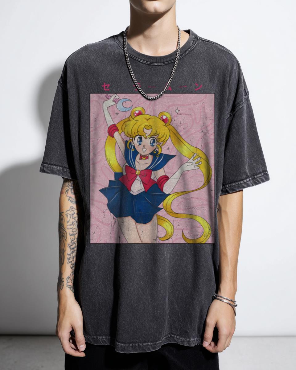 Usagi Tsukino Sailor Moon Anime T-Shirt - Manga Character Art