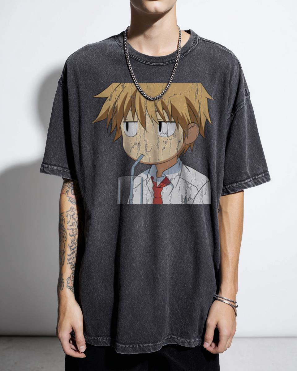Usui Maid Sama Anime Drinking T-Shirt - Manga Fan Apparel