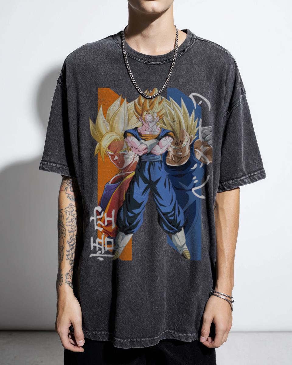 Vegito Fusion T-Shirt | Dragon Ball Z Goku Vegeta Super Saiyan