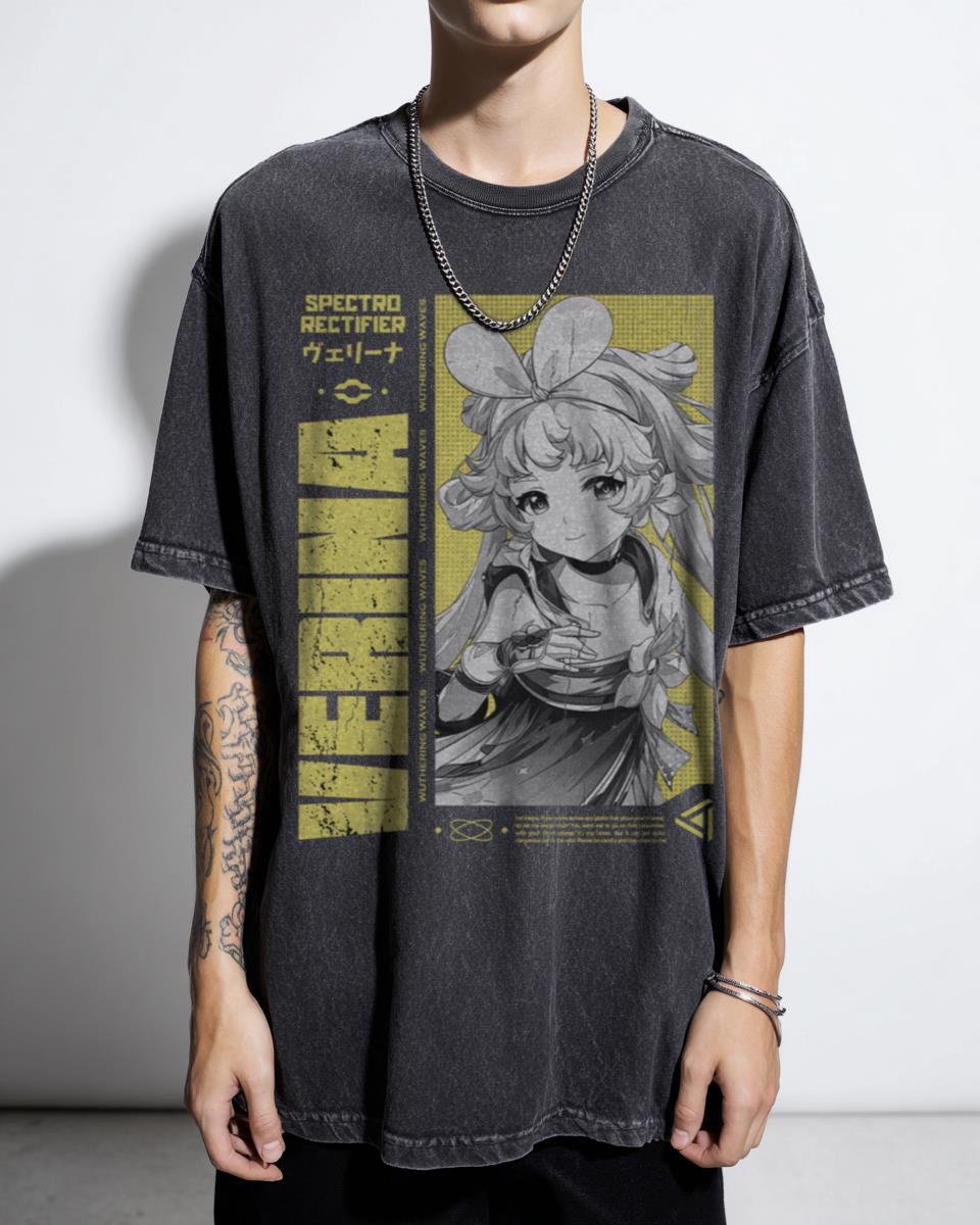 Verina Wuthering Waves T-Shirt | Anime Game Character Graphic Tee