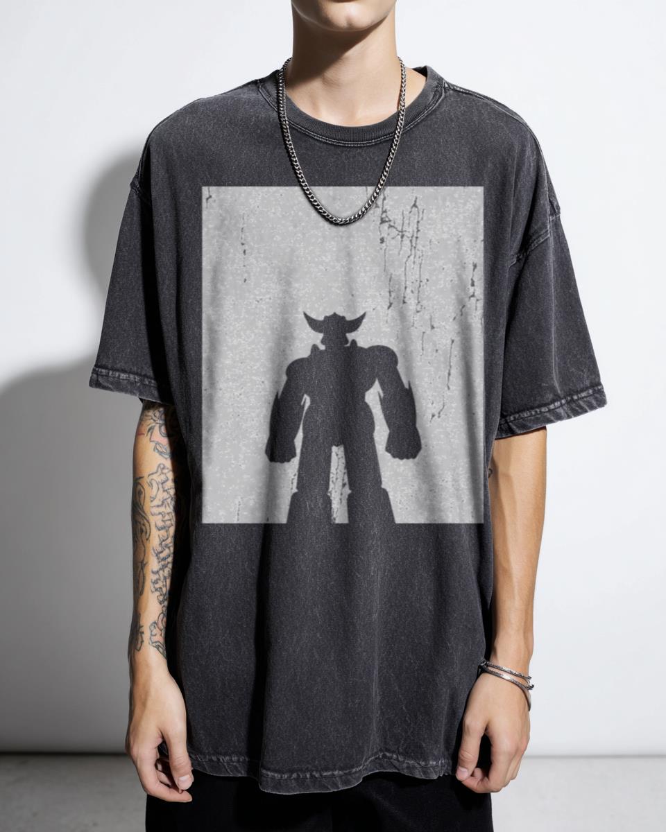 Vintage Grendizer Goldrake Anime Robot T-Shirt - Classic Manga Fan Unisex
