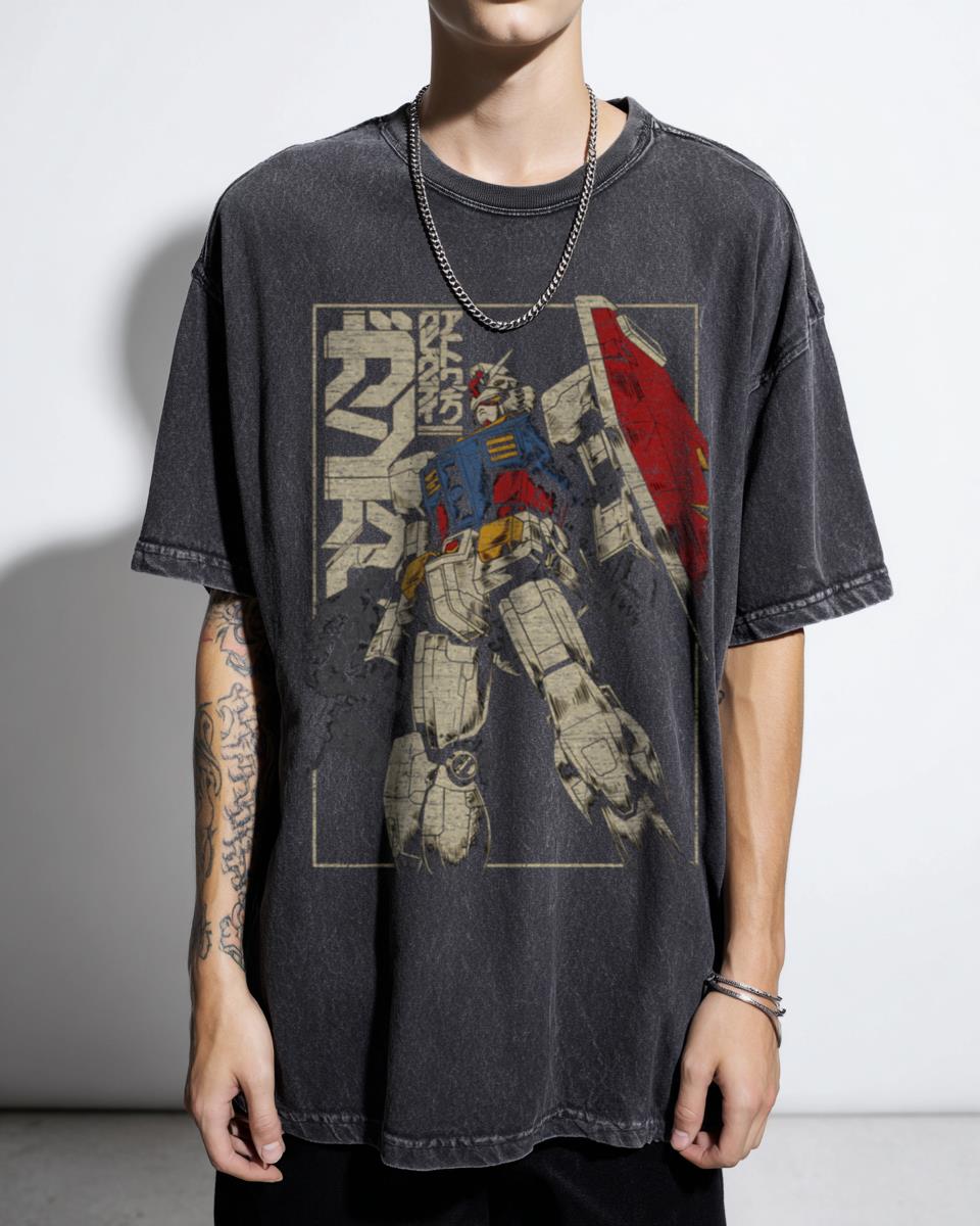 Vintage Gundam Oldschool Mecha Anime T-Shirt