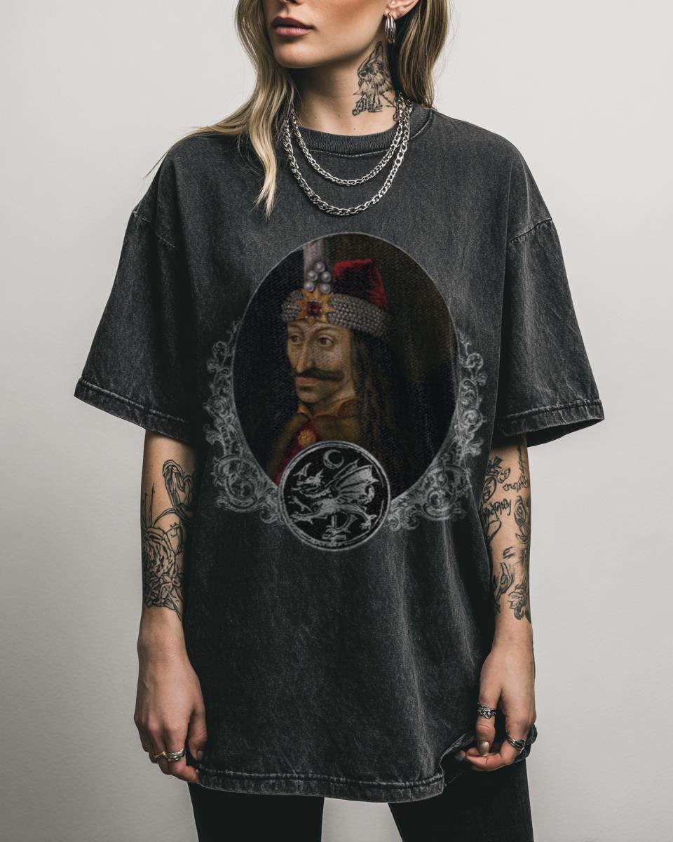Vlad Dracula Classic Horror T-Shirt | Vampire Legend Tee
