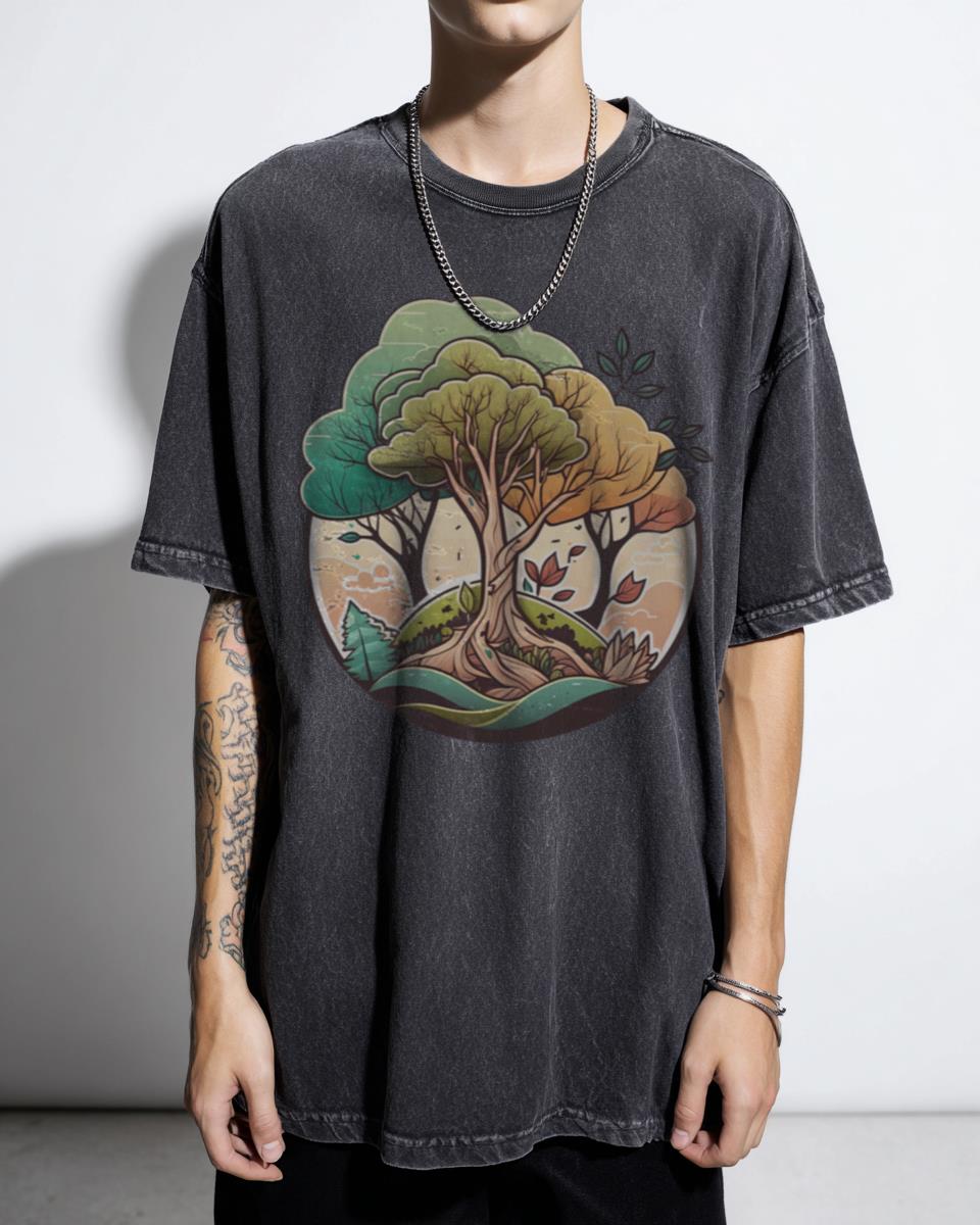We Love Nature Earth Day Graphic Tee | Environmental Awareness