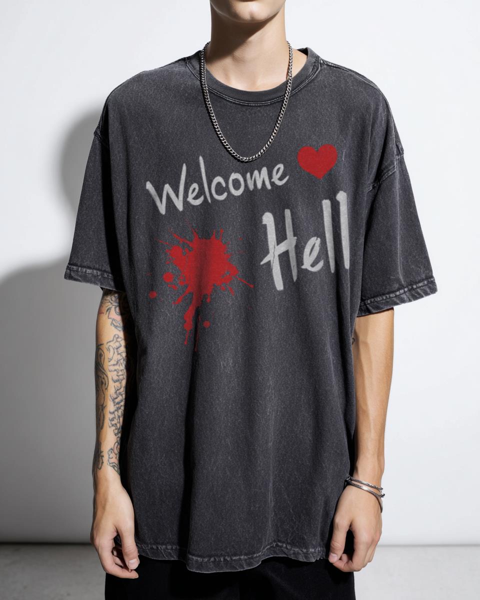 Welcome Hell Touhou Project Hecatia Lapislazuli Anime Tee