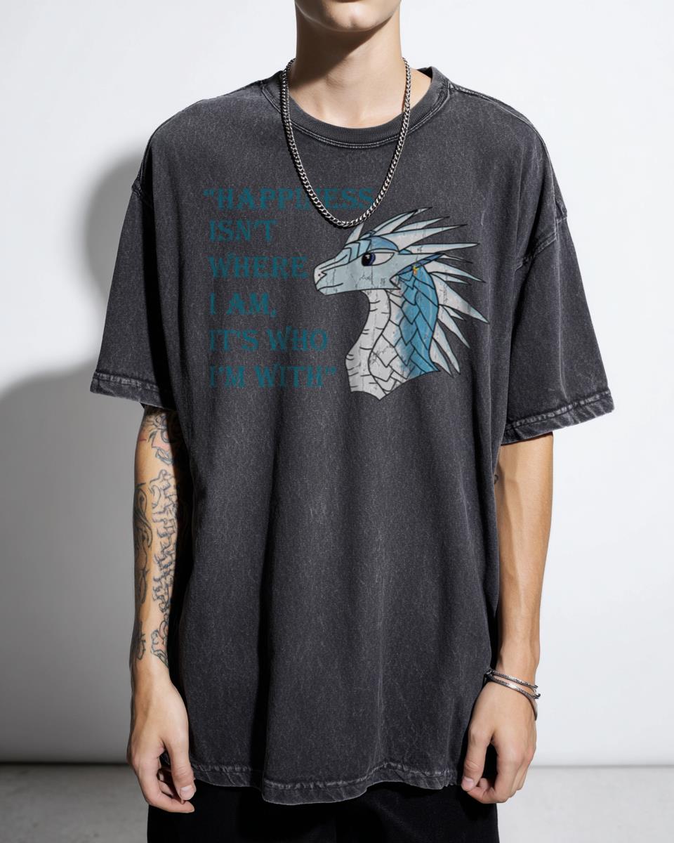 Wings of Fire Winter Dragon Quote T-Shirt - Icewing Fantasy Book Series Fan Kids & Adults