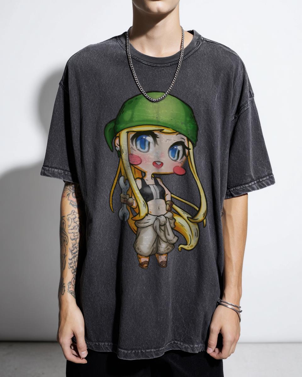 Winry Rockbell Chibi Fullmetal Alchemist Anime Fan Art Tee