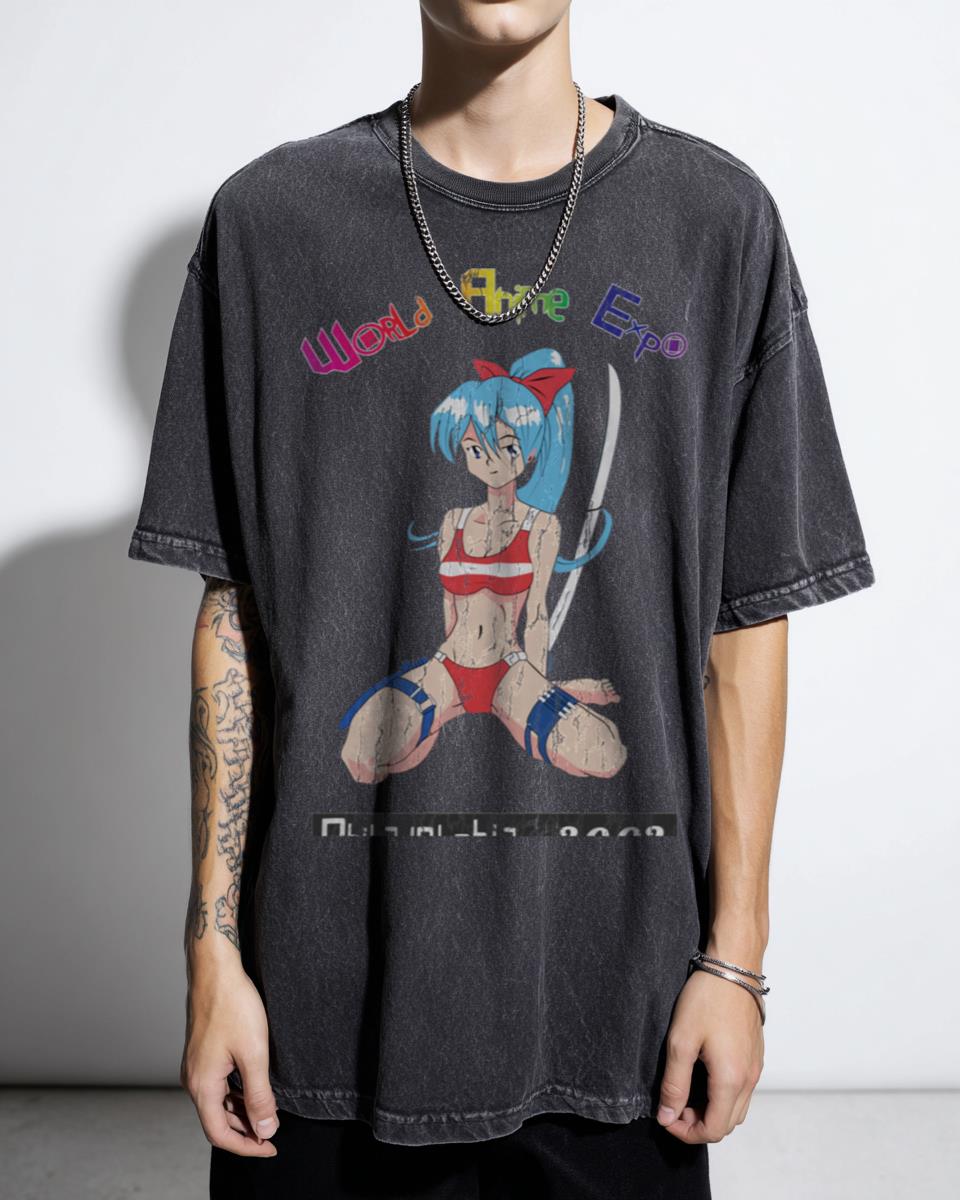 World Anime Expo 2002 Authentic Classic T-Shirt - Vintage Anime Event Tee