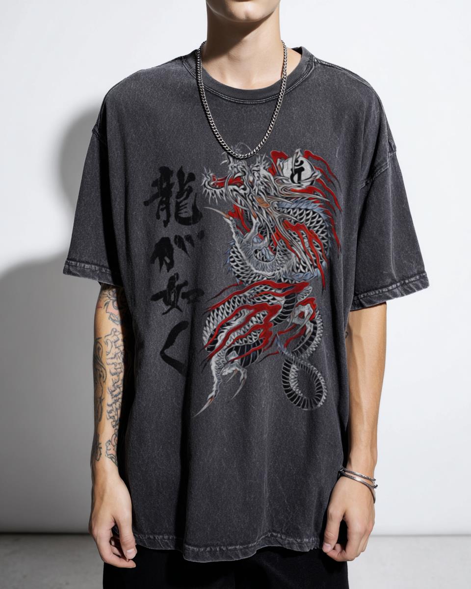 Yakuza Kiryu & Majima T-Shirt | Ryu ga Gotoku Gaming Tee