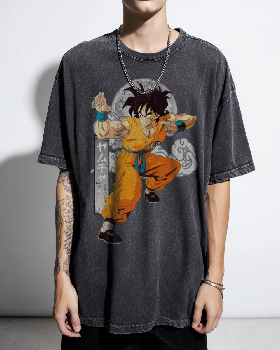 Yamcha Dragon Ball Z Fainted Anime T-Shirt - Classic Manga Fan Gift