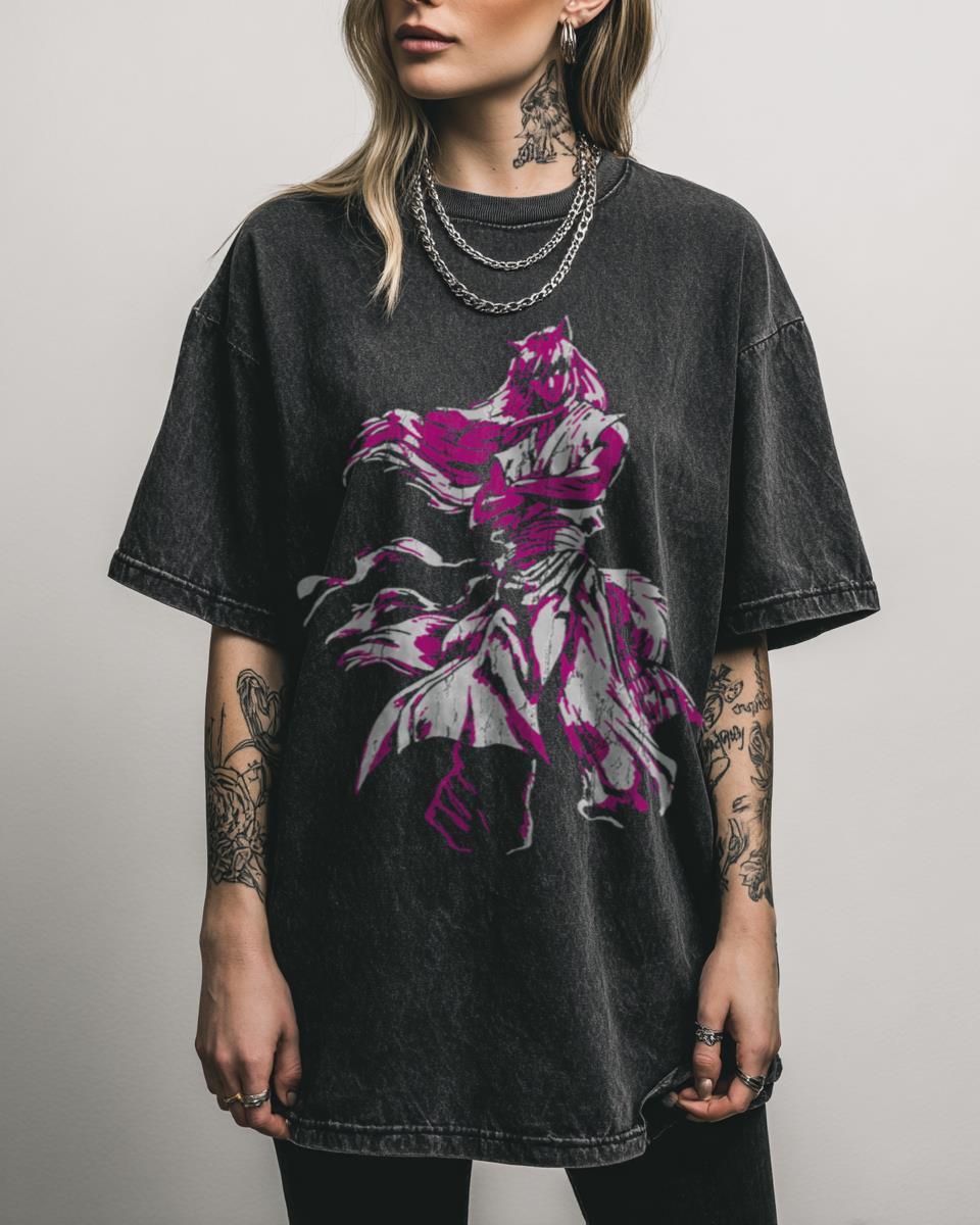 Yoko Kurama Yu Yu Hakusho Classic Anime T-Shirt – 90s Shonen Manga Tee