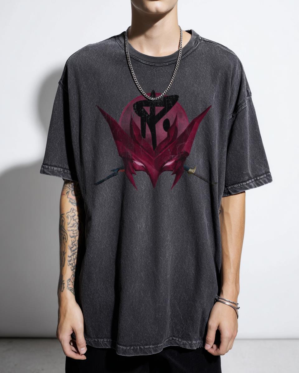 Yone League of Legends Anime T-Shirt | Demon Mid Lane Fan Art