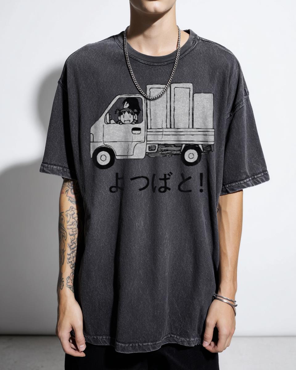 Yotsuba&! Clover Cute Anime Manga Graphic T-Shirt - Japanese Fan Art Apparel Unisex