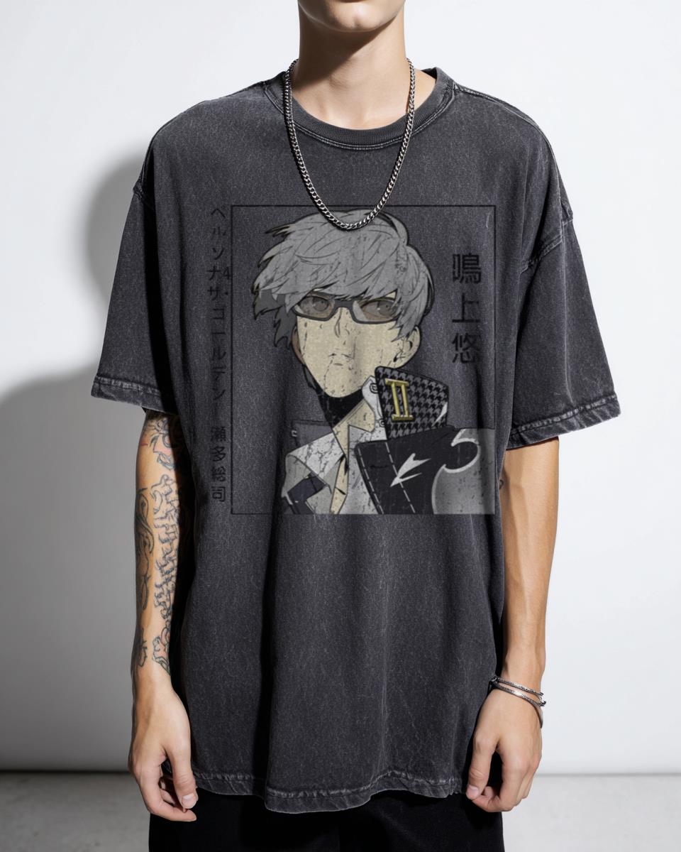 Yu Narukami Persona 4 Golden Anime T-Shirt | Shin Megami Tensei