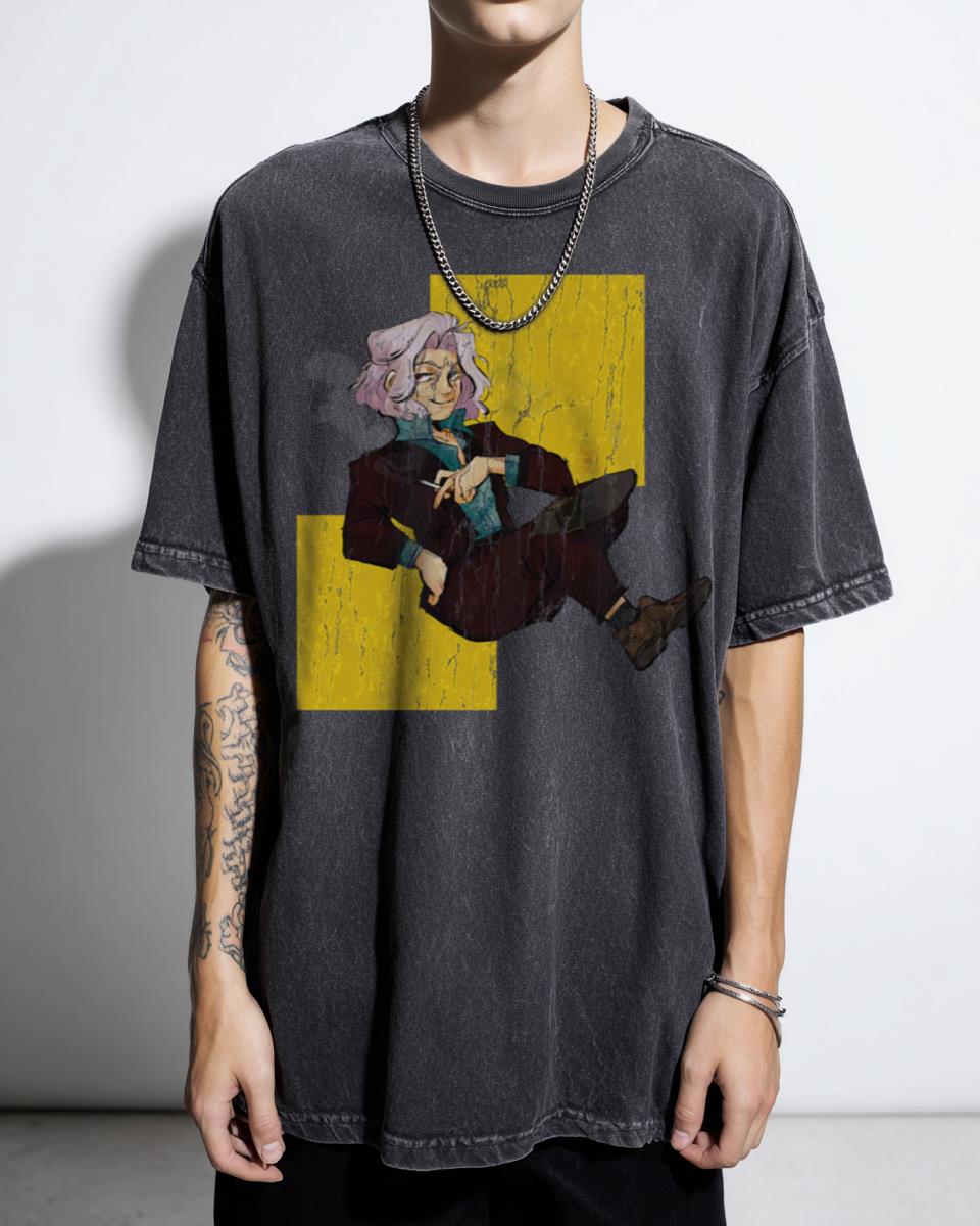 Yu Yu Hakusho Genkai Retro Anime T-Shirt - Pretty Smart Ghost Detective Manga Tee Unisex