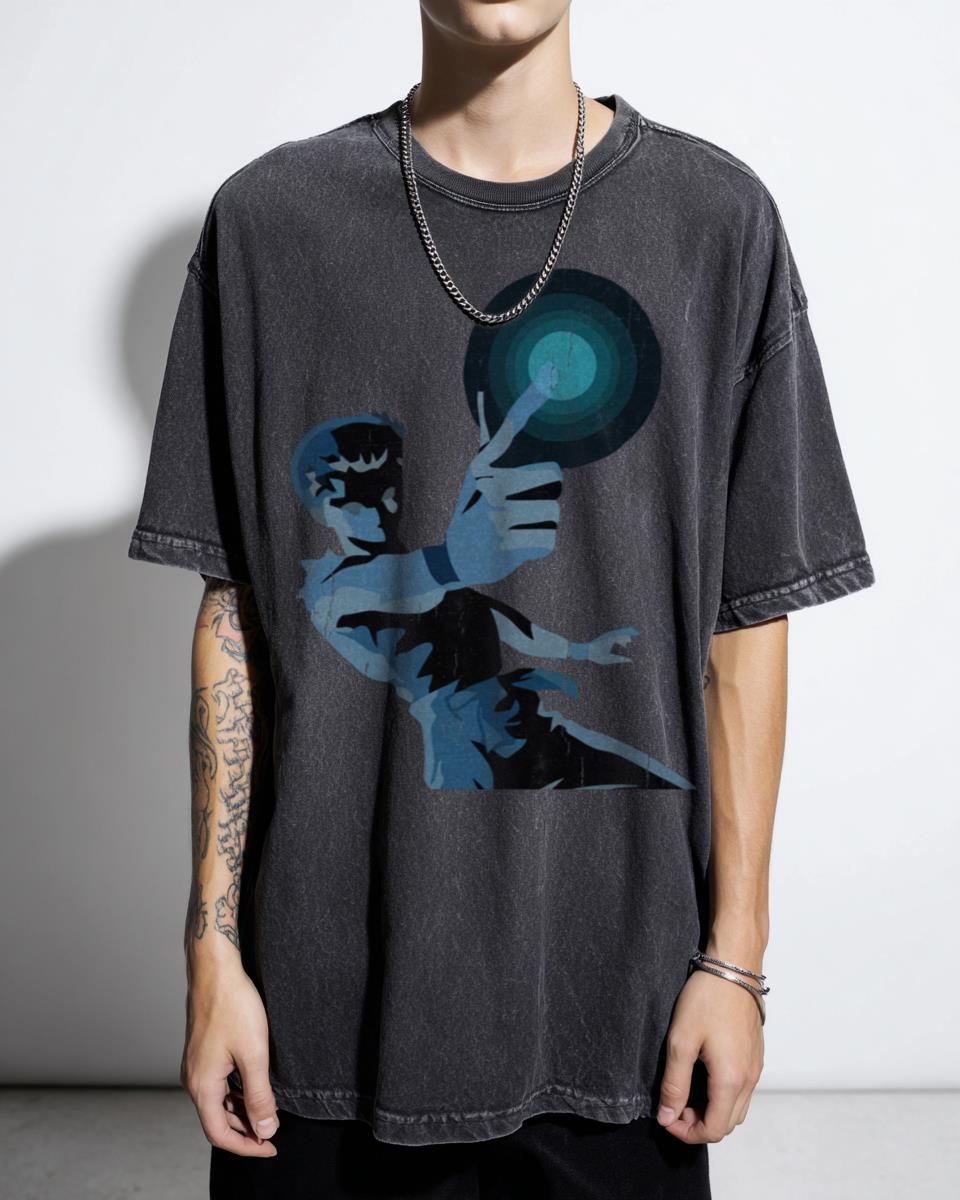 Yu Yu Hakusho Yusuke Spirit Gun Anime T-Shirt - 90s Shonen Fan Apparel