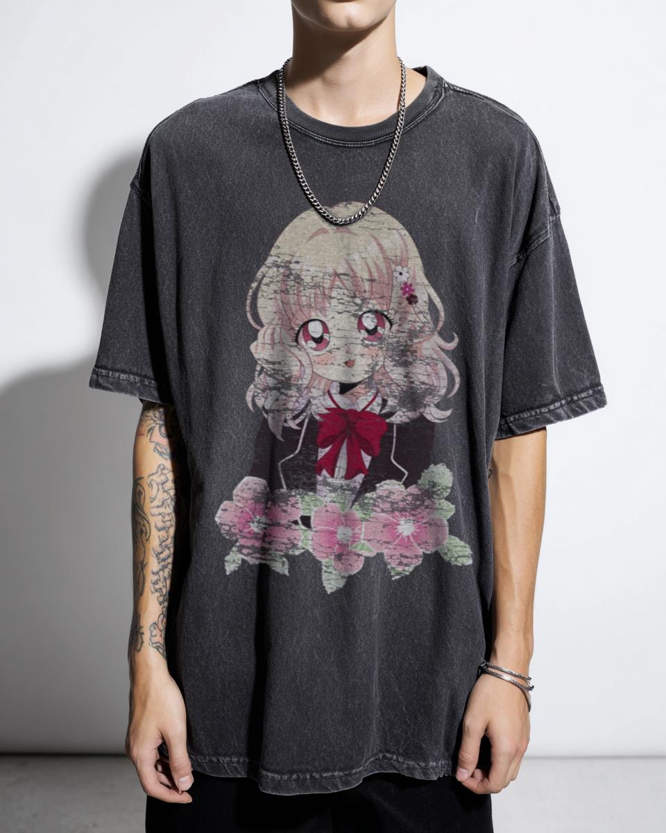 Yui Komori Diabolik Lovers 90s Anime Aesthetic T-Shirt
