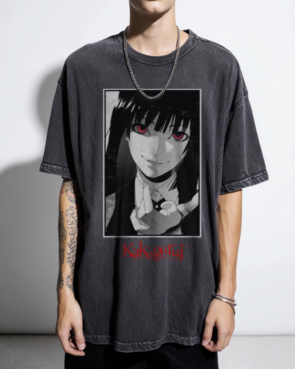 Yumeko Jabami Kakegurui Anime T-Shirt | Compulsive Gambler Manga