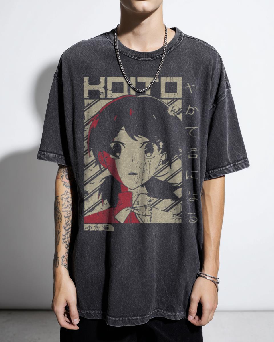Yuu Koito Bloom Into You Anime T-Shirt - Yuri Manga Fan Art Tee