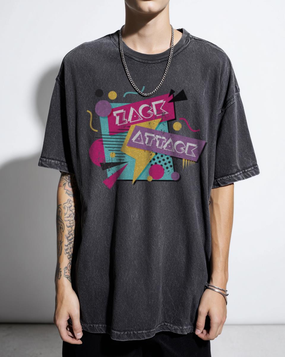 Zack Attack T-Shirt | Saved by the Bell 90s TV Show Tee