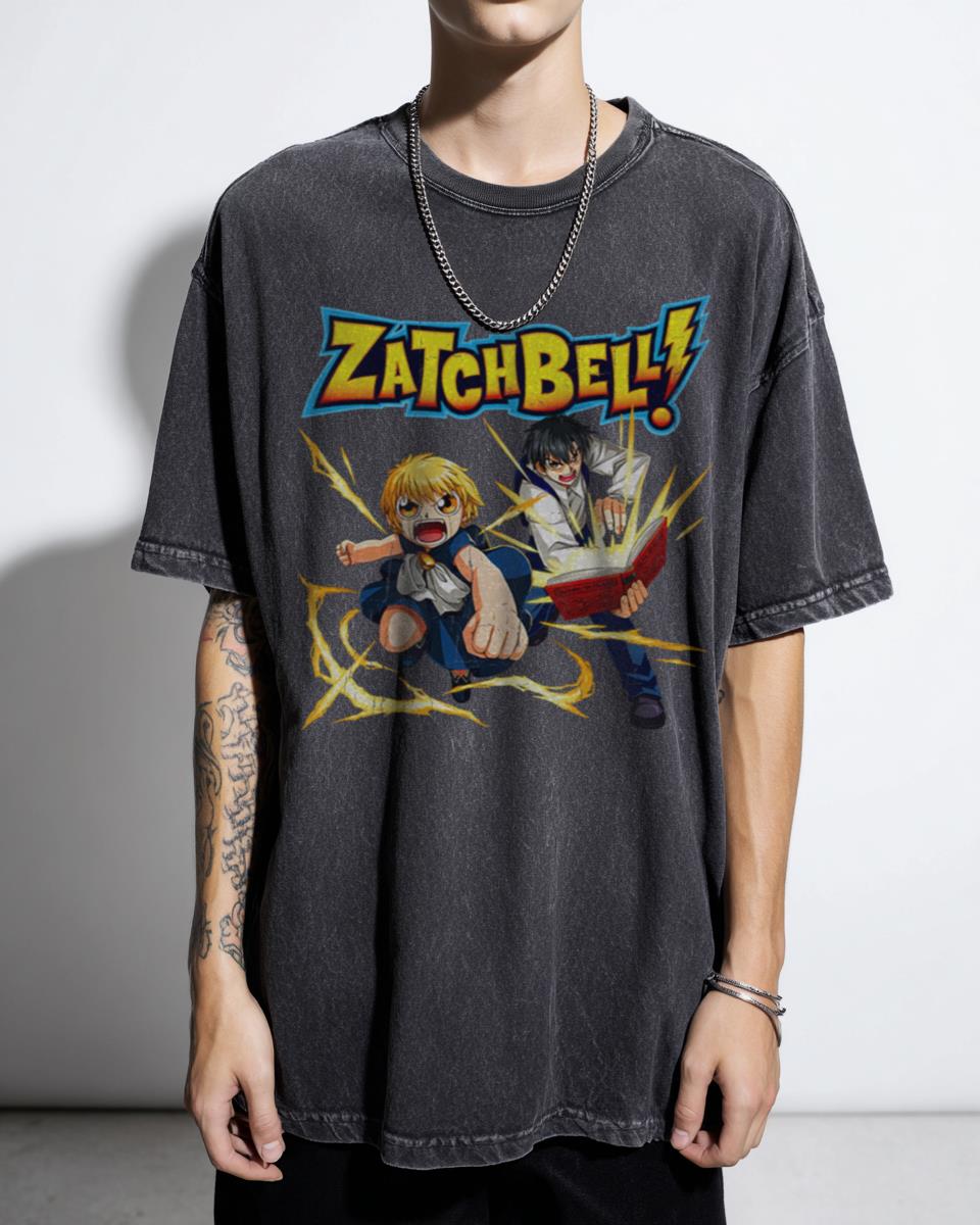 Zatch Bell Anime Graphic T-Shirt | Gash Bell