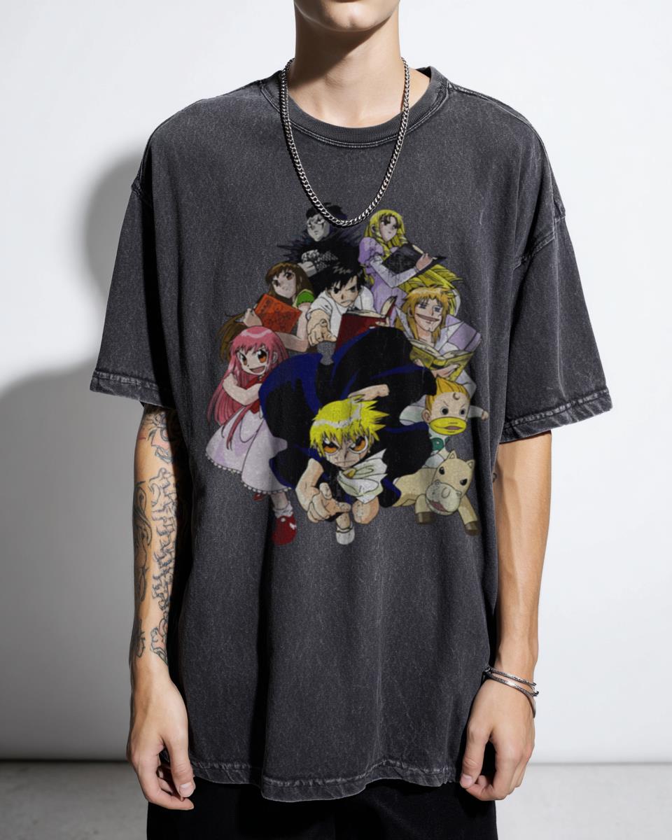 Zatch Bell Characters Anime Graphic Tee