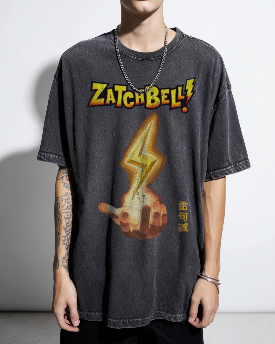 Zatch Bell Golden Gash Anime T-Shirt - Mamodo Spell Battle Fan Unisex