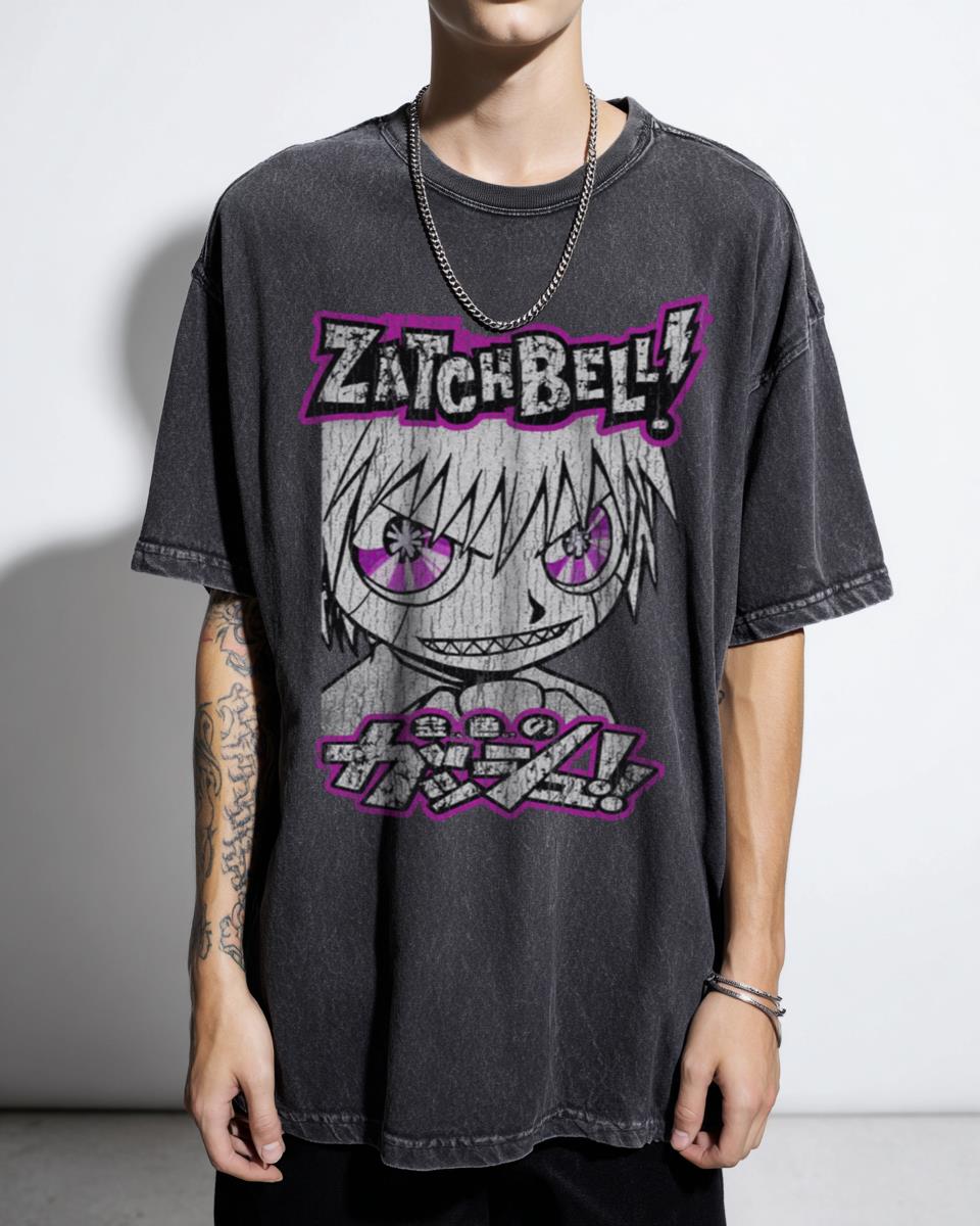 Zatch Bell Zeno New Art Anime Graphic Tee