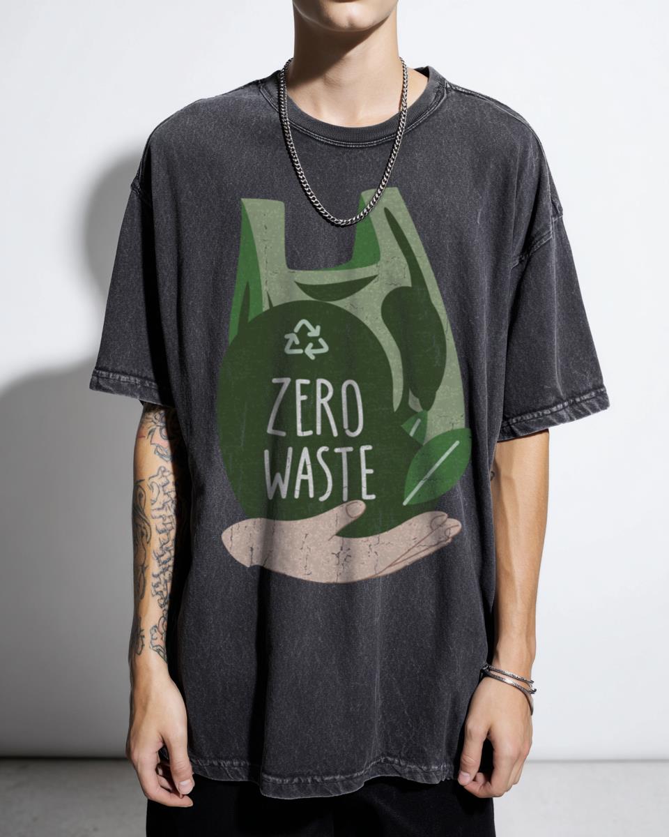 Zero Waste Living Sustainable Planet Environmental T-Shirt - Eco Conscious Unisex