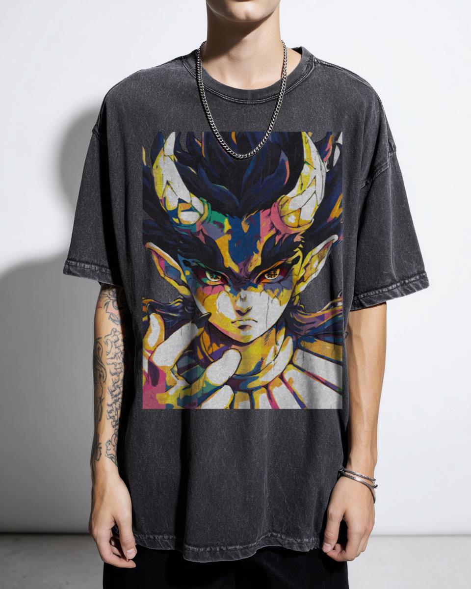 Zohakuten Hantengu Demon Slayer Pop Art Anime T-Shirt - Manga Fan Unisex