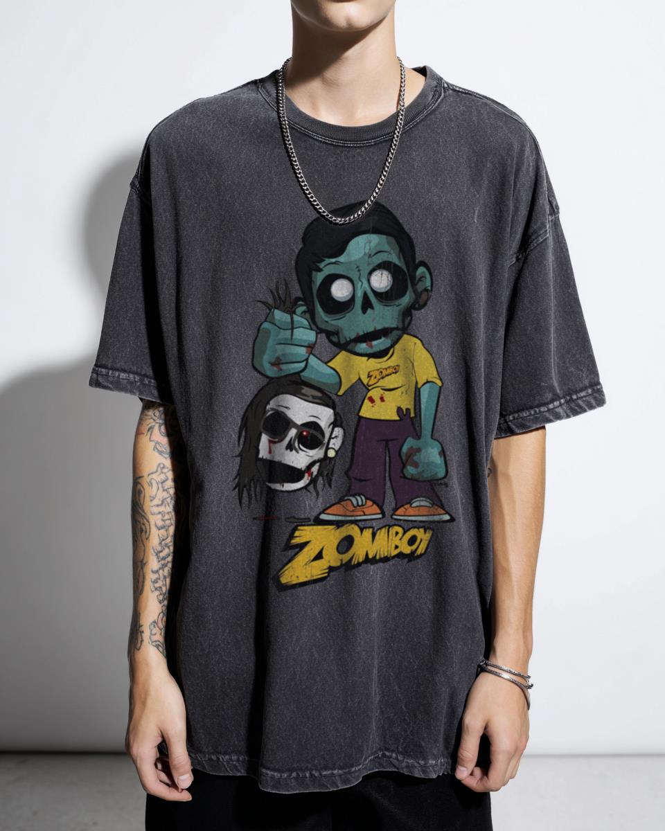 Zomboy with Skrillex EDM Music Festival Graphic Tee